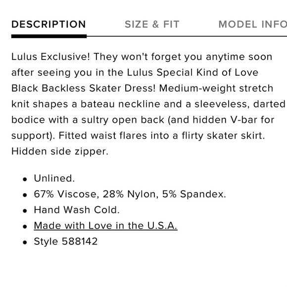 Lulus Backless Skater Dress - Picture 4 of 7